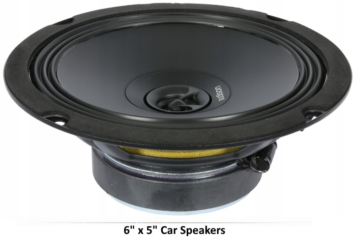 6.5” sizes speakers