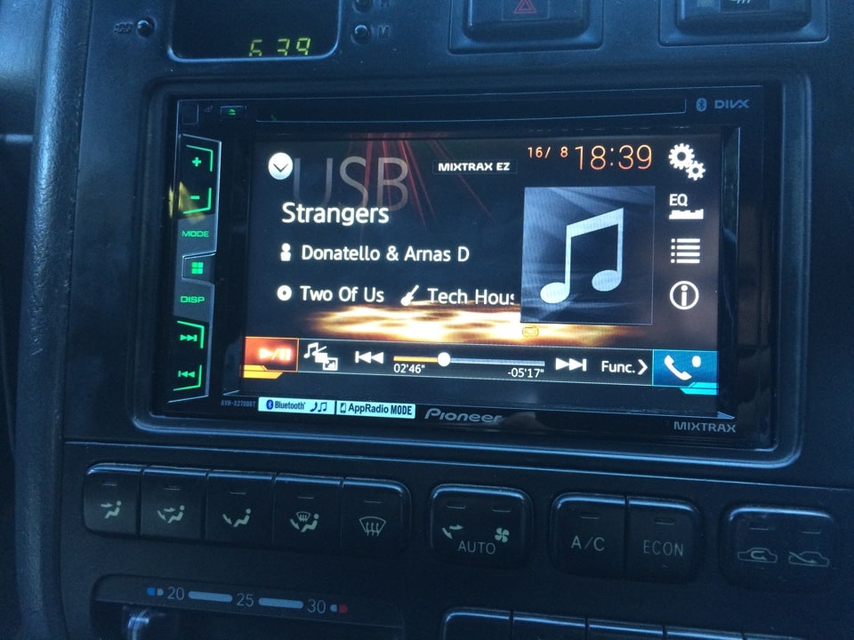 how to reset pioneer stereo bluetooth touch screen?