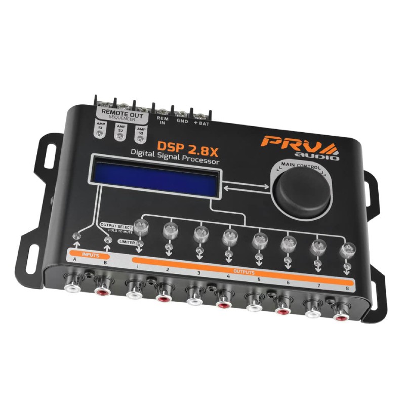 PRV AUDIO Car Audio DSP 2.8X Digital Crossover
