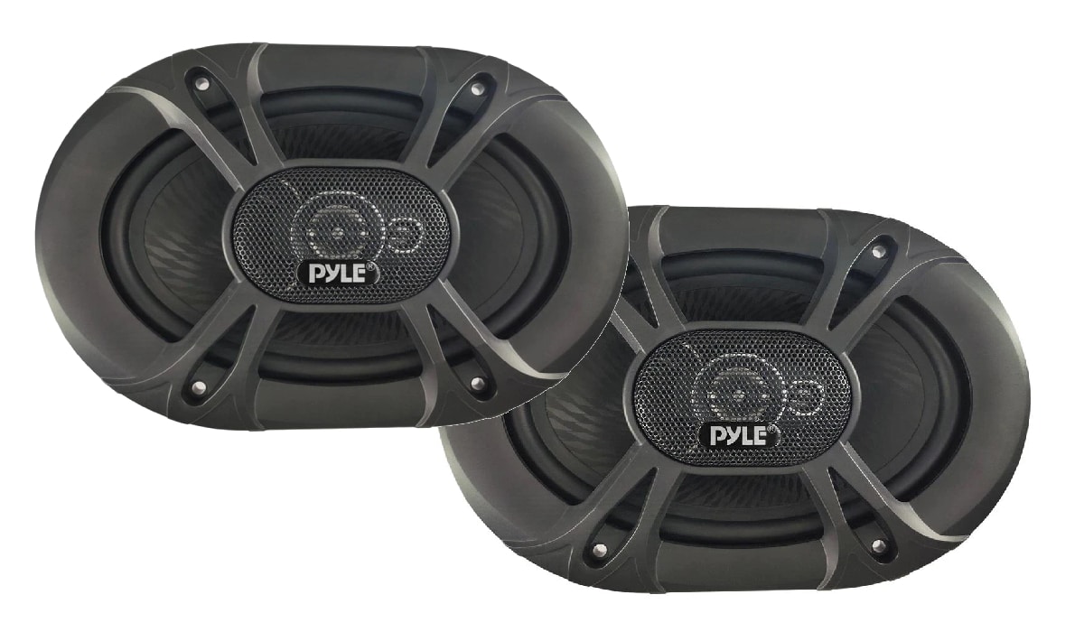 Pyle Car Stereo Speakers PL6183BK.
