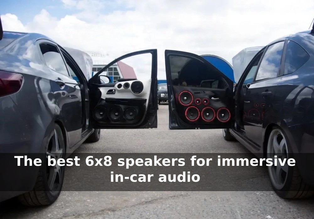 The best 6x8 speakers for immersive in-car audio.